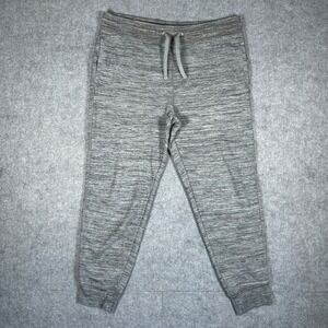 GAP Joggers Mens Medium Gray Space Dye Fleece Sweatpants Athletic Lounge Pants